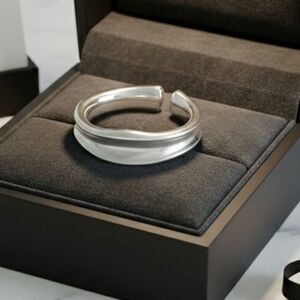 925 Silver Free Form Minimalist Ring